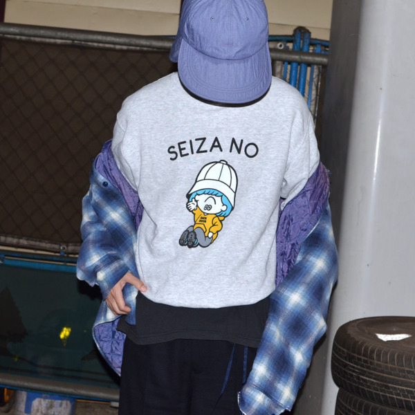 SUPPLY × FACE /// Dress up Sweat Shirt 03