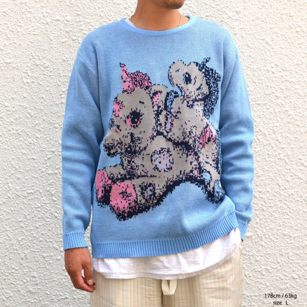 iggy ///  Unicoms Knit Sweater 09