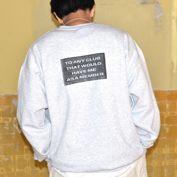 Nathaniel Matthews × SUPPLY /// CLUB Crew Sweat 04