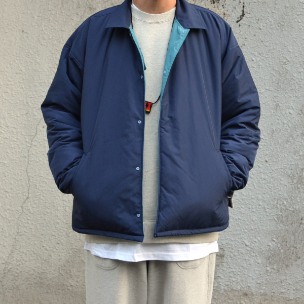 NOROLL /// TWO FACE JACKET SAX×NAVY 08