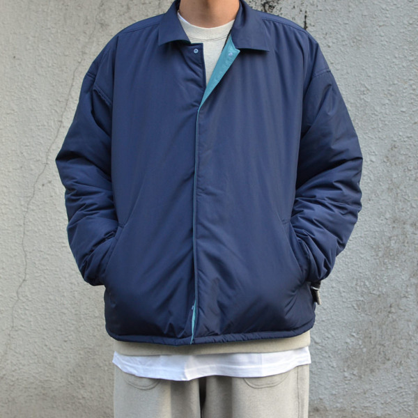 NOROLL /// TWO FACE JACKET SAX×NAVY 010