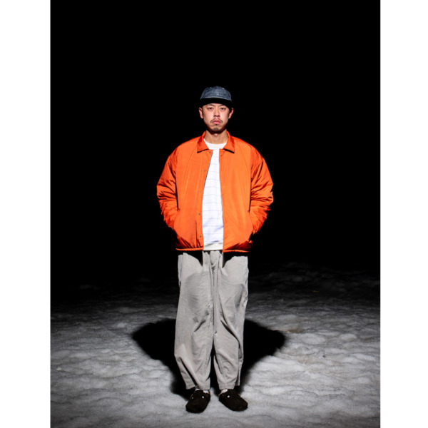 TWO FACE JACKET BEIGE×ORANGE 010