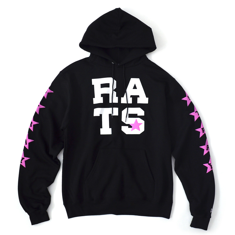 STRAY RATS (RAT STAR HOODED SWEAT SHIRTS Black) 通販 | SUPPLY TOKYO online store