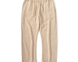 ents. /// Cashmere Melton 2-Tack Trouser