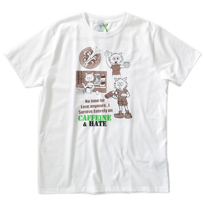 tydrax618 × famicon express (Caffeine & Hate T-shirts by Stef Sadler) 通販 | SUPPLY TOKYO online store