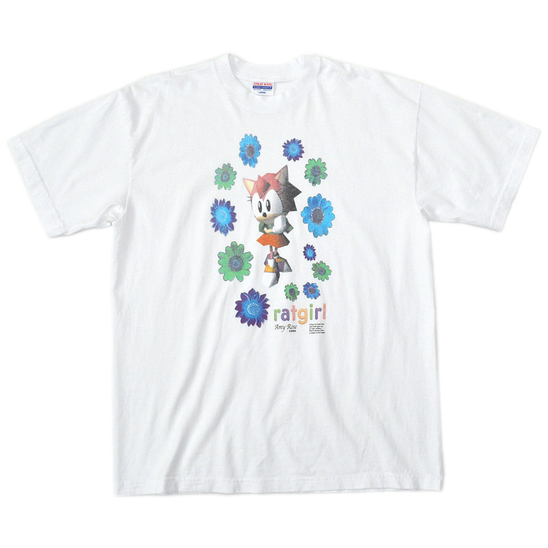 STRAY RATS × SONIC THE HEDGEHOG (Amy Ratgirl Tee White) 通販 ...
