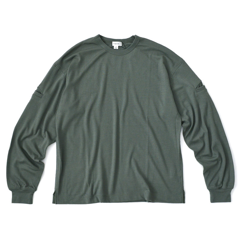 tone (Air wool long sleeve shirts Sage Green) 通販 | SUPPLY TOKYO online store