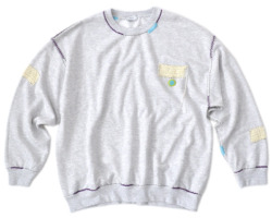 URU /// CREW NECK L/S KNIT Beige