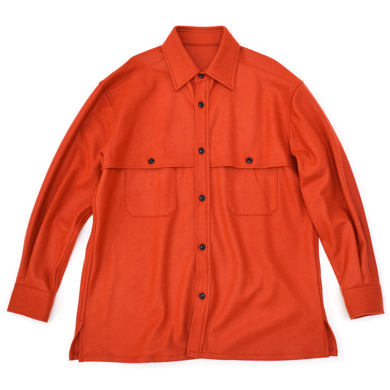 URU (WOOL JERSEY LONG SLEEVE SHIRTS Orange) 通販 ｜ SUPPLY TOKYO online store