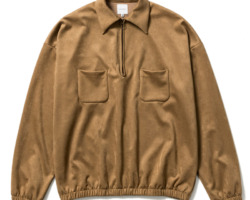 Sasquatchfabrix. /// THREE LAYER SHEET JACKET Smokey wood