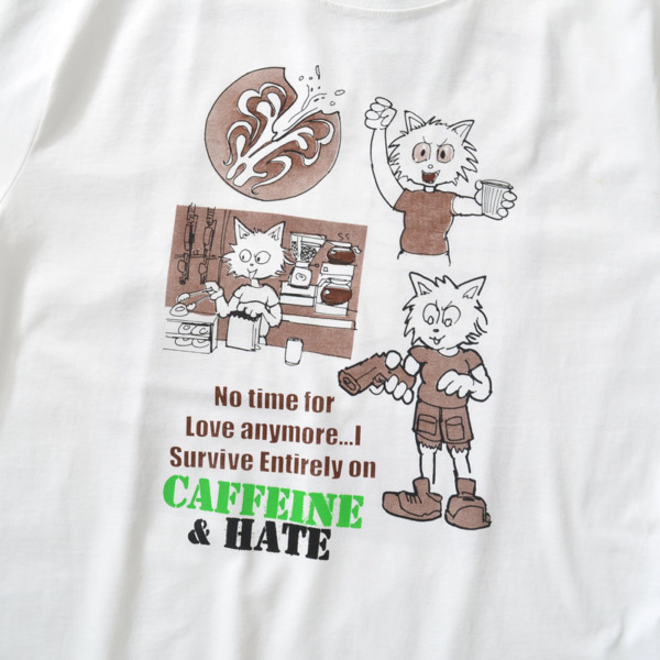 tydrax618 × famicon express /// Caffeine & Hate T-shirts by Stef Sadler 01