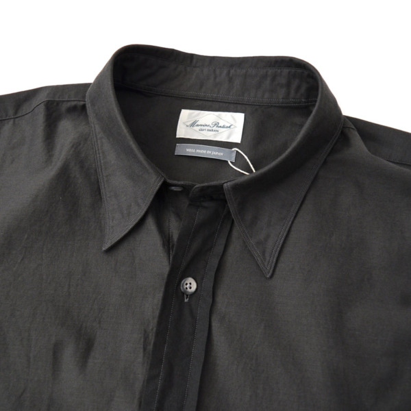 Marvine Pontiak shirt makers /// Regular Collar 3 Button SH Sumikuro 01