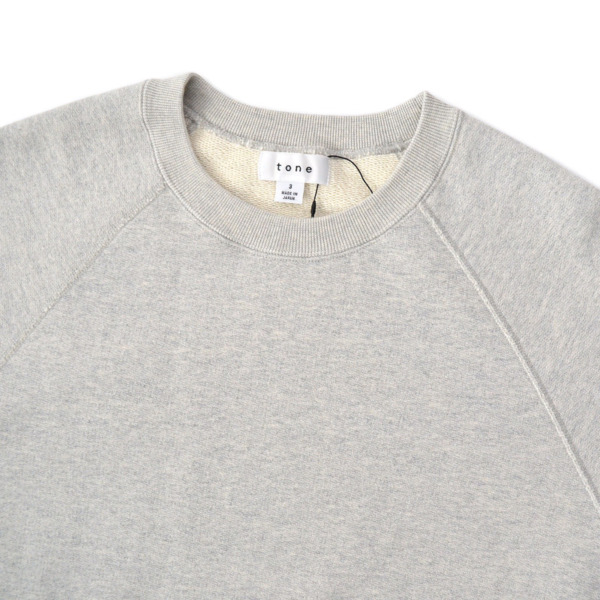 tone /// Heavey weight crew neck sweat 01