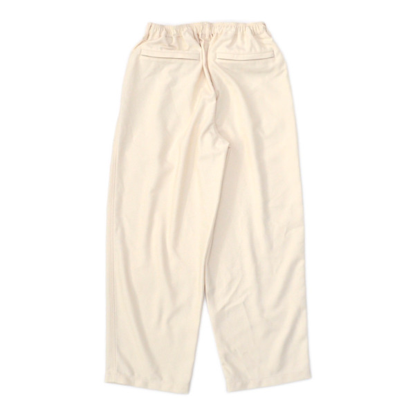 COMFORTABLE REASON /// Pique Baker Slacks Cream 01