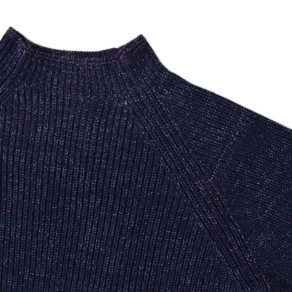 URU /// ACRYLIC OVER KNIT Navy 01