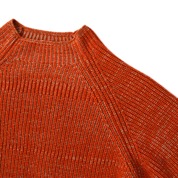 URU /// ACRYLIC OVER KNIT Orange 01