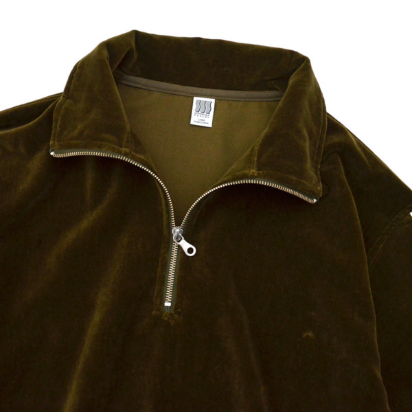 COMFORTABLE REASON /// Velvet OP Neck Olive 01