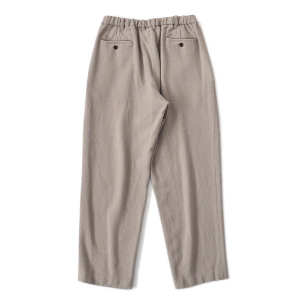 ents. /// Cashmere Melton 2-Tack Trouser 01