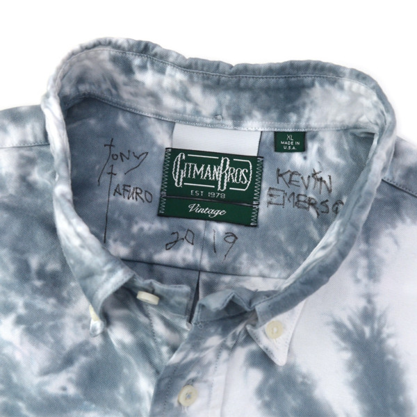 GROVELAND×ext.world×GITMAN VINTAGE /// GITMAN VINTAGE DYE Shirts XL 02