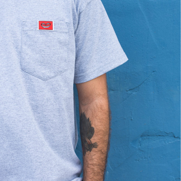 Ian Dolan /// Logo Pocket Tee Gray 02