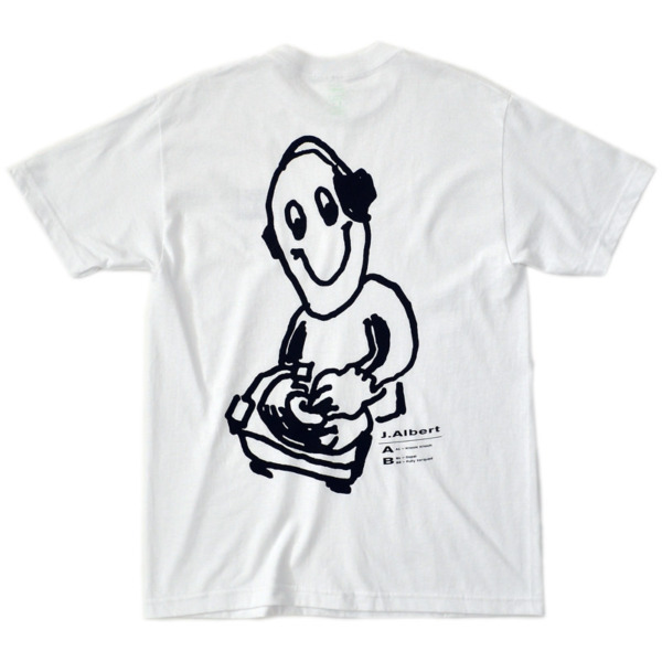 369records /// J.ALBERT .004 TEE White 02