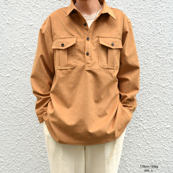 COMFORTABLE REASON /// Thoroughbred Shirts Camel 03