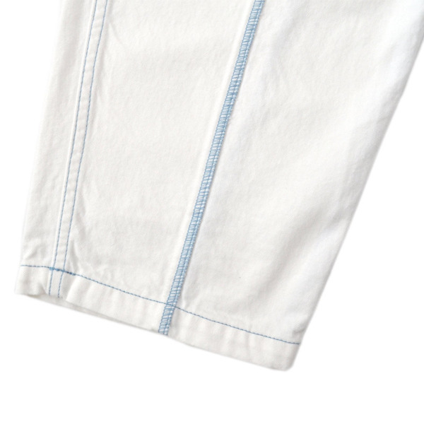 gourmet jeans /// LOCK STITCH White 06