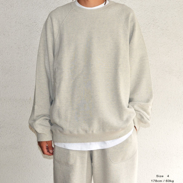 tone /// Heavey weight crew neck sweat 03