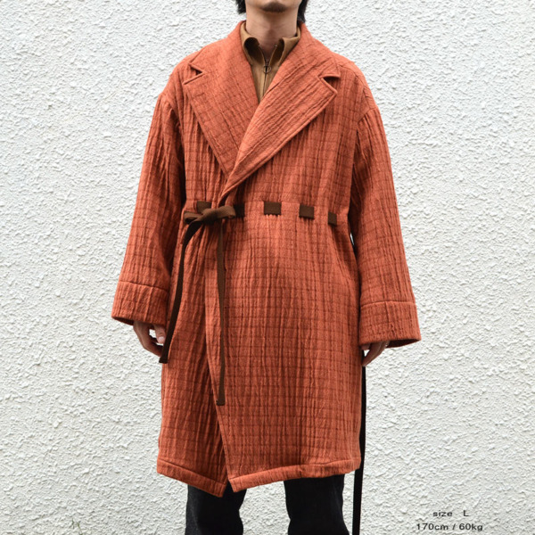 Sasquatchfabrix. /// WOOLY YOURYUU COAT Salmon Pink 03