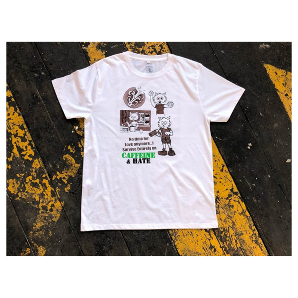 tydrax618 × famicon express /// Caffeine & Hate T-shirts by Stef Sadler 03