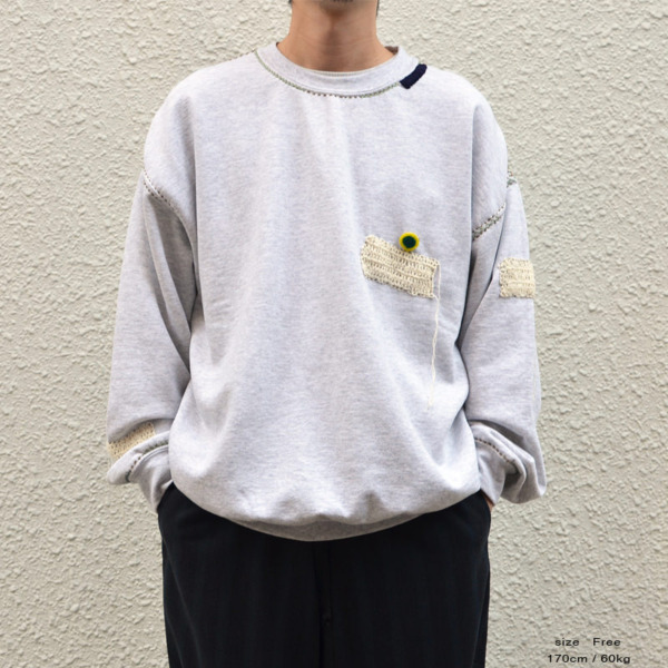 URU /// ATRLIER MADE CREW NECK SWEAT #2 03