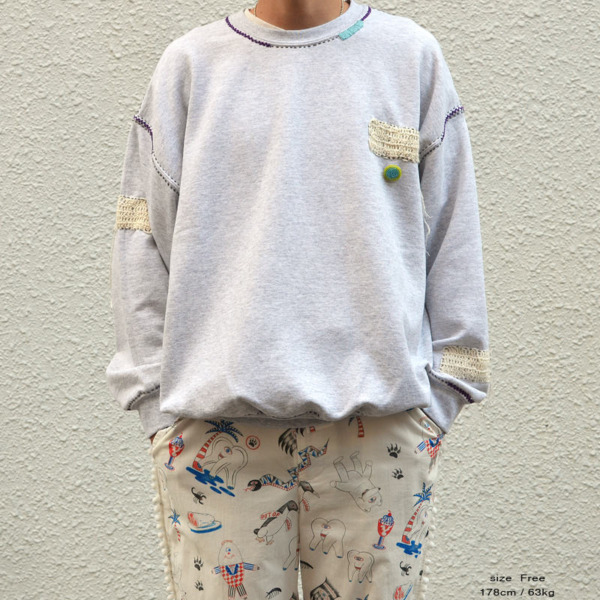 URU /// ATRLIER MADE CREW NECK SWEAT #1 03