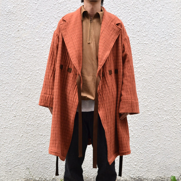 Sasquatchfabrix. /// WOOLY YOURYUU COAT Salmon Pink 04