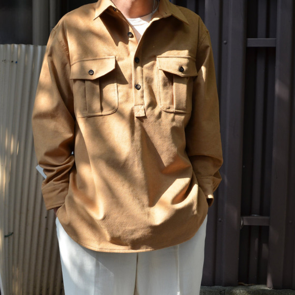 COMFORTABLE REASON /// Thoroughbred Shirts Camel 06