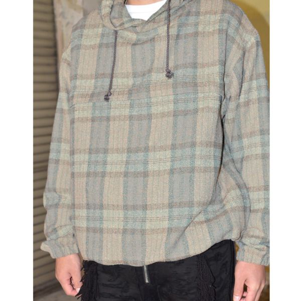 HEALTH /// ANORAK PARKER Green check 06