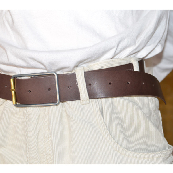 HOMELESS TAILOR /// LEATHER BELT 05