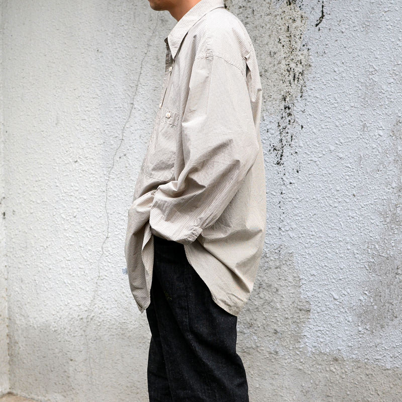 Marvine Pontiak shirt makers (Military SH Beige Minigraph CH) 通販