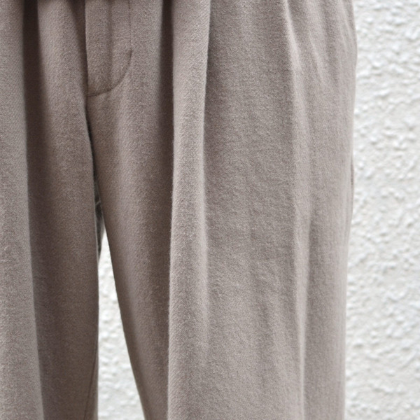 ents. /// Cashmere Melton 2-Tack Trouser 05