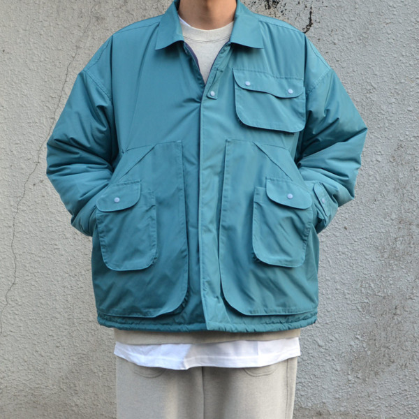 NOROLL /// TWO FACE JACKET SAX×NAVY 07