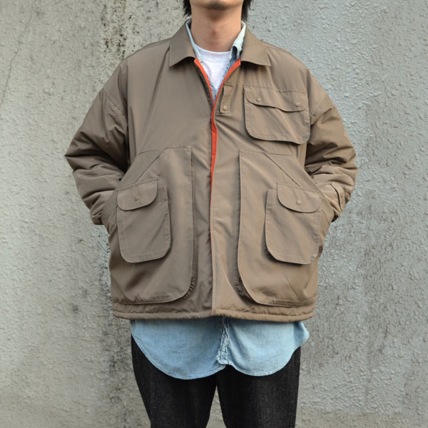 TWO FACE JACKET BEIGE×ORANGE 07