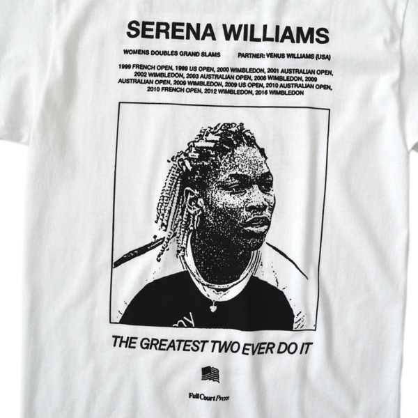 Full Court Press /// WILWAMS TEE White 02