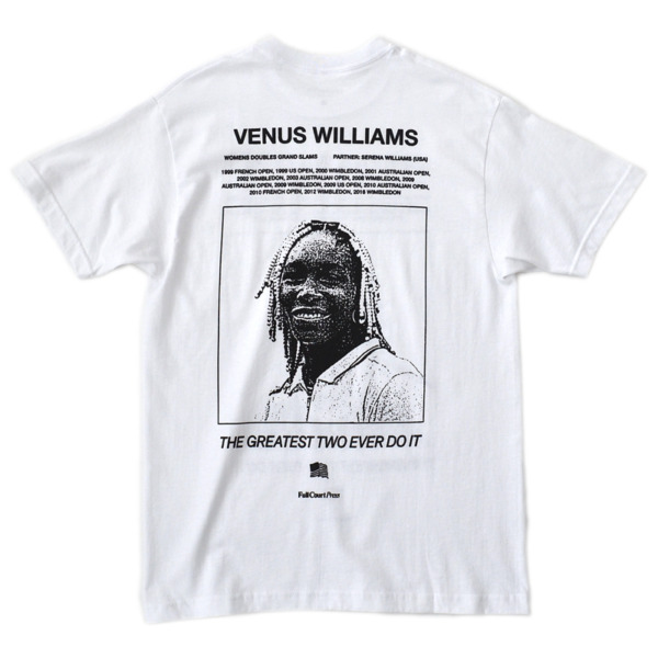 Full Court Press /// WILWAMS TEE White 03