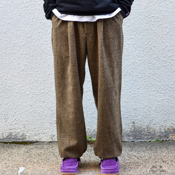 HEALTH /// EASY PANTS #6 Brown stripe 04