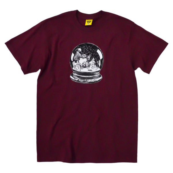 iggy /// Snowball T Shirt Dark Maroon 01