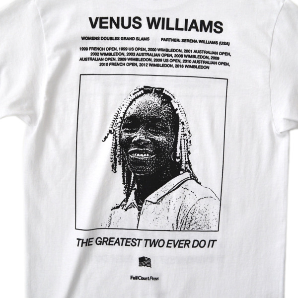 Full Court Press /// WILWAMS TEE White 04