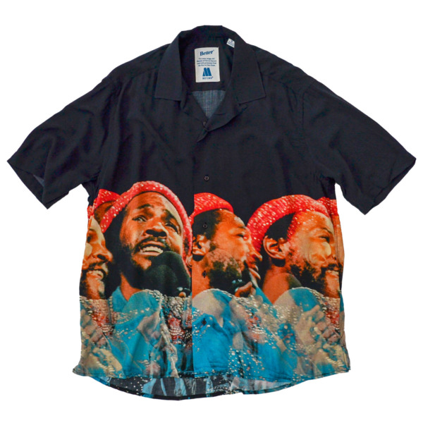 BETTER /// MARVIN GAYE POPLIN S/S SHIRTS 01