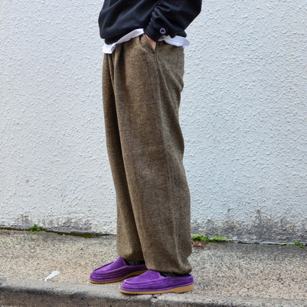 HEALTH /// EASY PANTS #6 Brown stripe 05