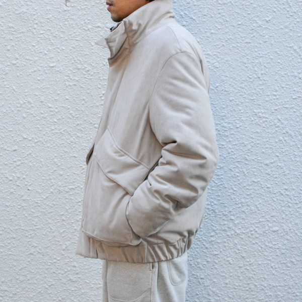 ZIP UP BLOUSON L.Gray 05