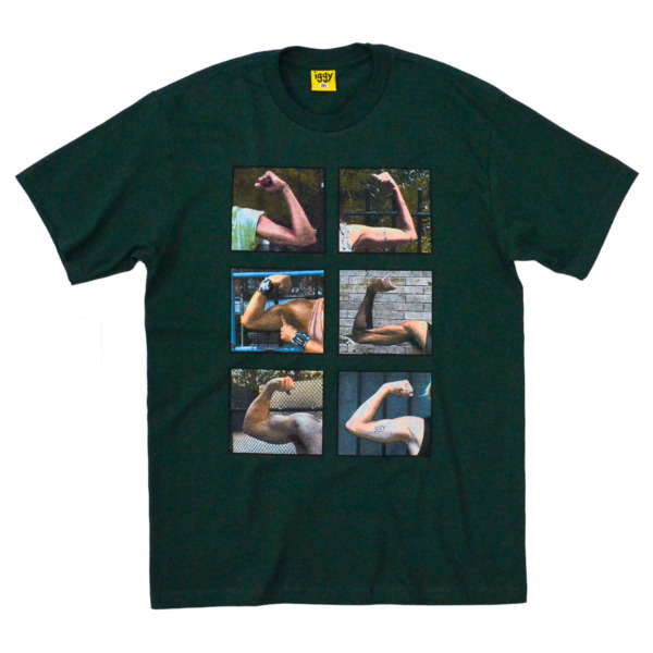 iggy /// Portrait T Shirt Dark Green 01