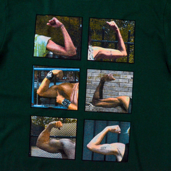 iggy /// Portrait T Shirt Dark Green 02